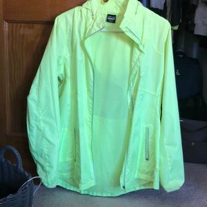 Hind neon yellow windbreaker